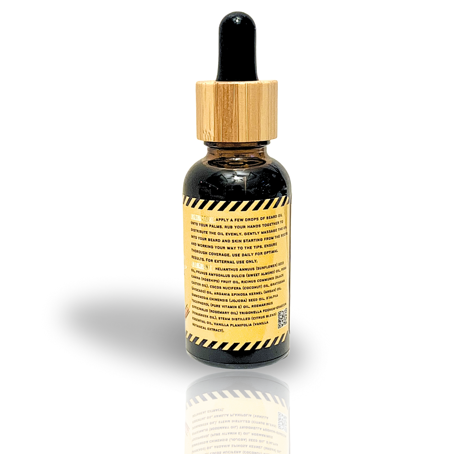 Beard Oil - Big Squeeze Vanilla-Citrus Growth Oil (1 fl oz) "Grow Your Mane"