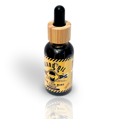 Beard Oil - Big Squeeze Vanilla-Citrus Growth Oil (1 fl oz) "Grow Your Mane"